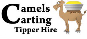 camel logo on side tipper hire copy